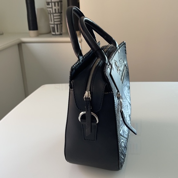 NWT Nanette Lepore Highland Park embossed Satchel - Picture 6 of 14